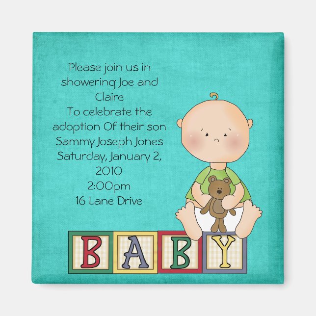 Magnete für Adoptionen Magnet (Vorne)