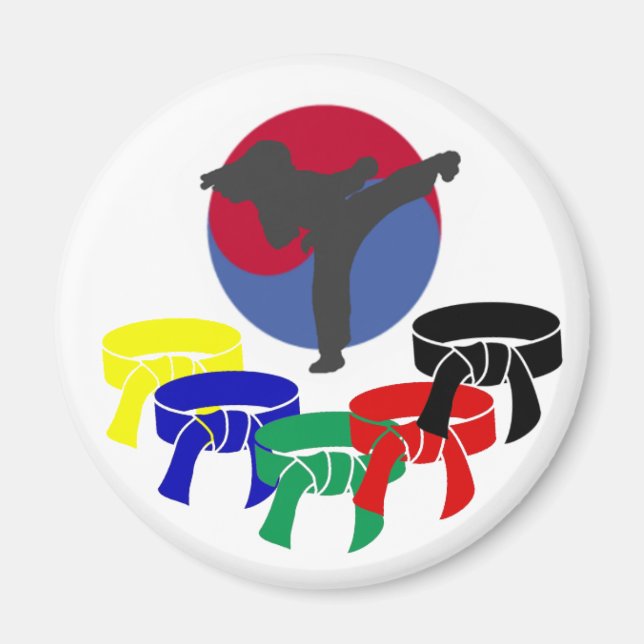 Magnete für Kampfkunst Magnet (Vorne)