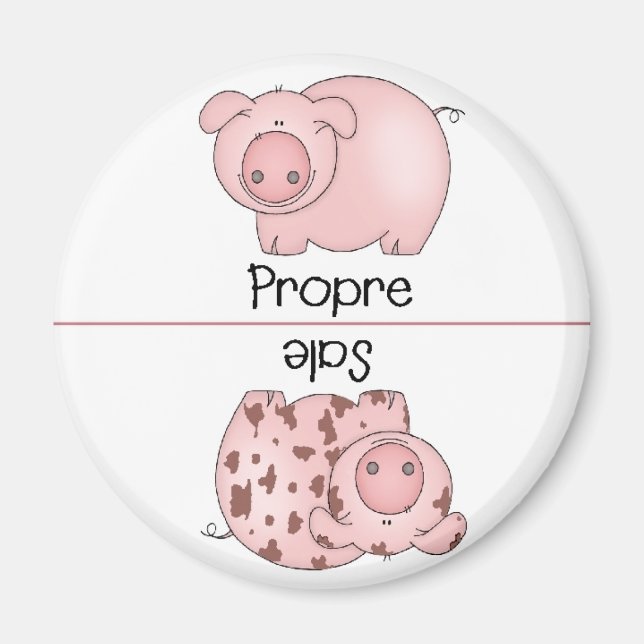 Magnete für saubere Geschirrspüler Magnet (Vorne)