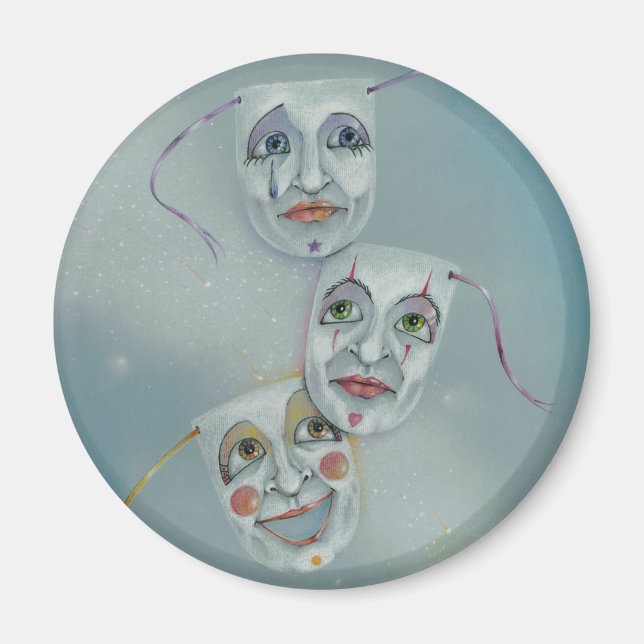 Magnete - Glück und Tränen Magnet (Vorne)