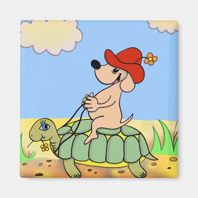 Magnete "lustige Tiere" Magnet (Vorne)
