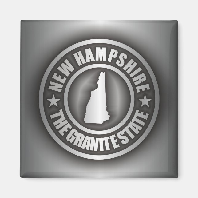 Magnete "New Hampshire Steel" Magnet (Vorne)