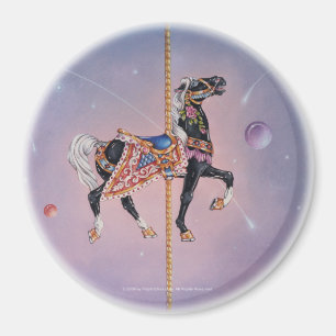 Magnete - Petaluma Karussell Pferd 2 Magnet
