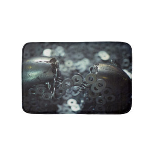 Magnete und Waschmaschinen Badematte