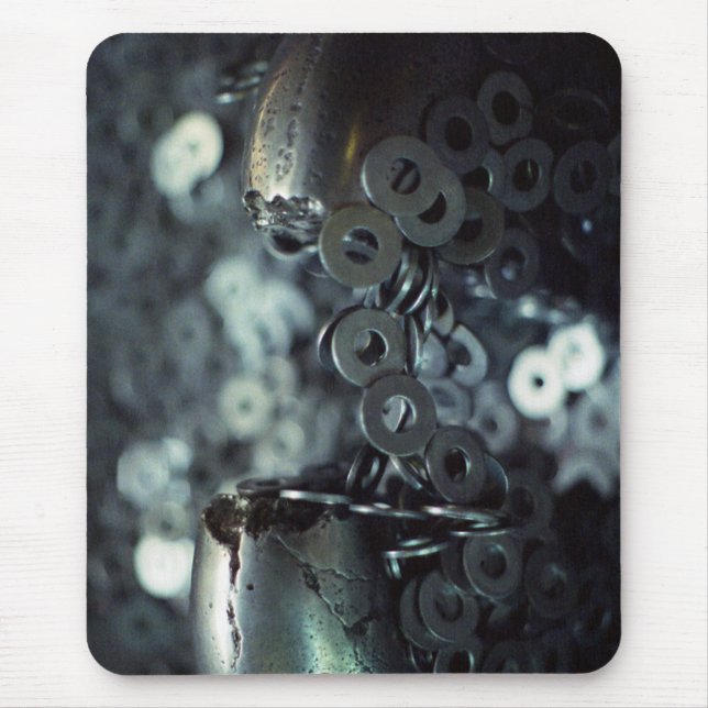 Magnete und Waschmaschinen Mousepad (Vorne)