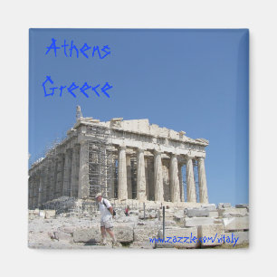Magnetentwurf Athens Griechenland Magnet
