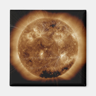 Magnetfeldlinien auf dem Sun 2 Magnet