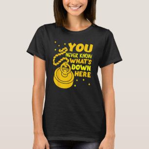 Magnetic Angler Sie nie wissen, was unten Scrap c T-Shirt