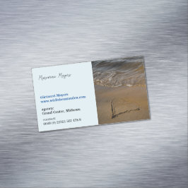 Magnetic, für Holistic & Wellness Practitioner Magnetische Visitenkarte