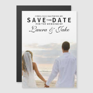 Magnetic Invite   Foto Gerettet Magneteinladung