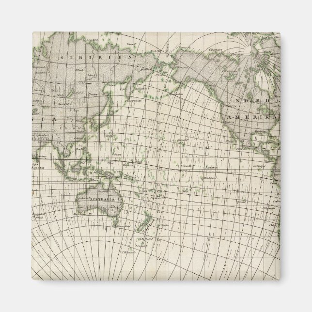 Magnetic Map of the World Magnet (Vorne)