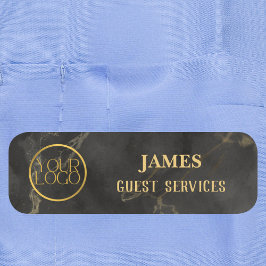 Magnetic Safety Button Gold-Logo für Mitarbeiter