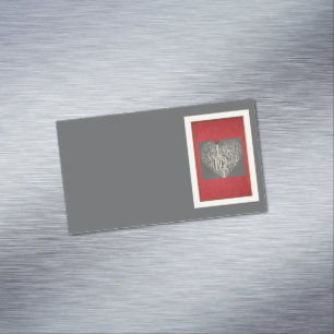 Magnétique Aimer le Carte de visite