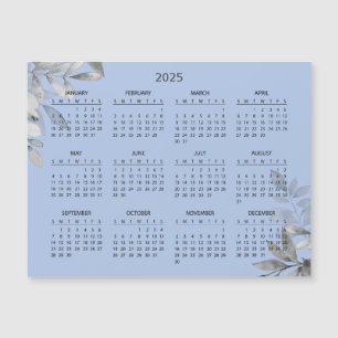 Magnétique Calendrier 2025 simple mais élégant   Carte magnét