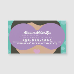 Magnétique Carte aimantée pour la location de spa pour enfant