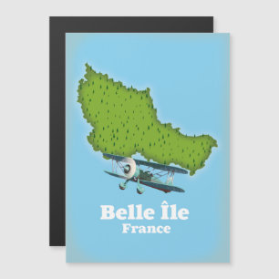 Magnétique Carte Belle Île France