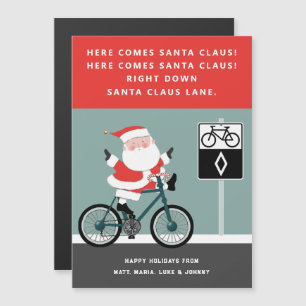 Magnétique Carte cadeau drôle pour les fêtes de Noël