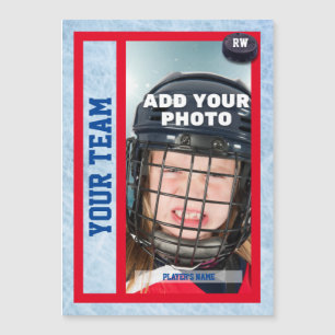 Magnétique Carte de hockey Souvenir