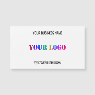 Magnétique Carte de visite promotionnelle de site Web avec lo