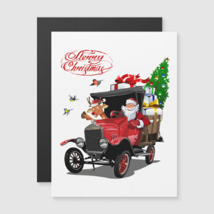 Magnétique Carte de vœux de Noël
