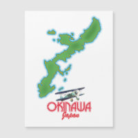 carte de voyage Okinawa Japon