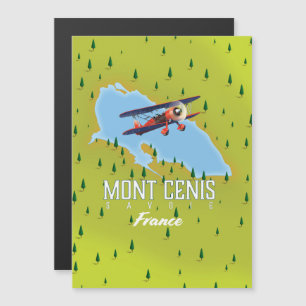 Magnétique Carte du Mont Cenis Savoie, France