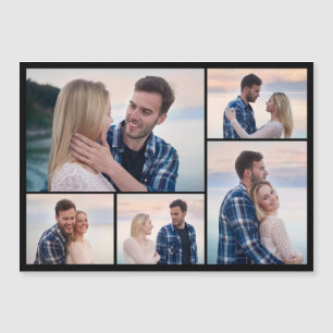 Magnétique Créez votre propre 5 photo Collage carte magnétiqu