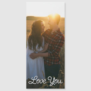 Magnétique Créez votre propre carte de couple romantique