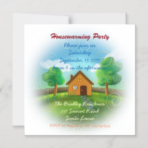 Invitation de la partie de réchauffement domestiqu