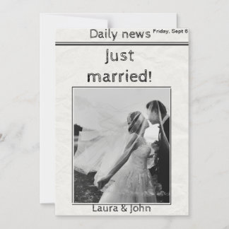 Magnétique Invitation pour mariage et fêtes