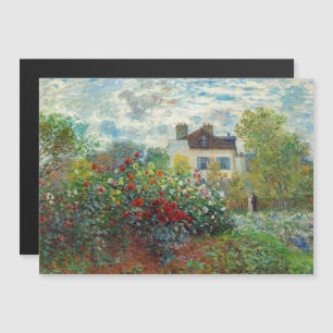 Magnétique Monet - Jardin de l'artiste Argenteuil Carte magné