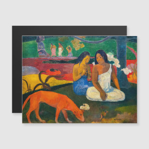 Magnétique Paul Gauguin - Arearea / Le Chien Rouge Carte Magn