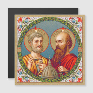 Magnétique SS Peter et Paul, Apôtres (JMAS01) Carte magnétiqu