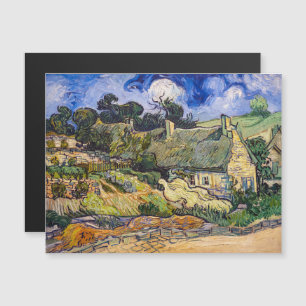 Magnétique Vincent Van Gogh - Chalets à chaume Carte magnétiq