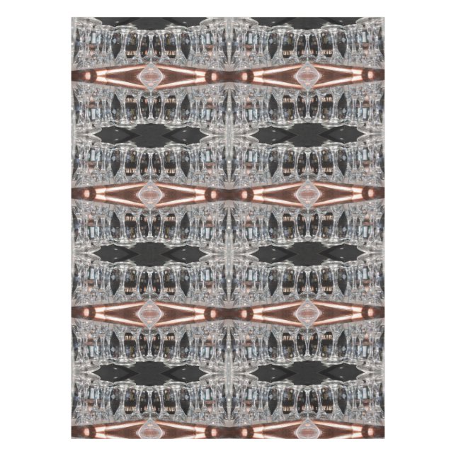 Magnetische Bewegungen blühen Tischdecke (Vorderseite)