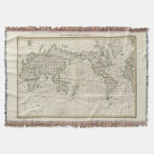 Magnetische Karte der Welt Decke