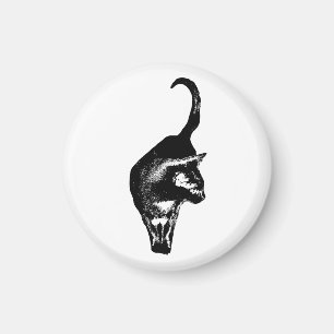 Magnetische Katzensilhouette Magnet