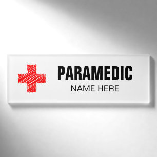 Magnetische Namensschilder für paramedizinische od Namenschild