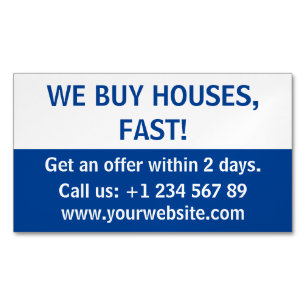  MAGNETISCHE VISITENKARTE