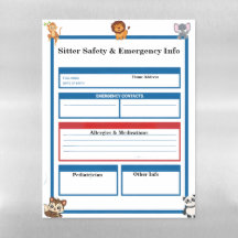 Magnetischer personalisierter Sitter und Sicherhei