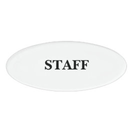 Magnetisches Abzeichen - Personal Namenschild