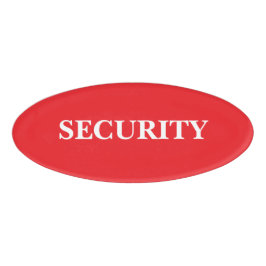 Magnetisches Abzeichen - Sicherheit Namenschild