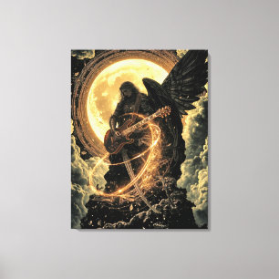 Magnetisches Feuer. Aus dem Lied Magnetic Fire.  Leinwanddruck