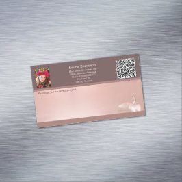 Magnetiska visitkort — Connect, Swan Magnetische Visitenkarte