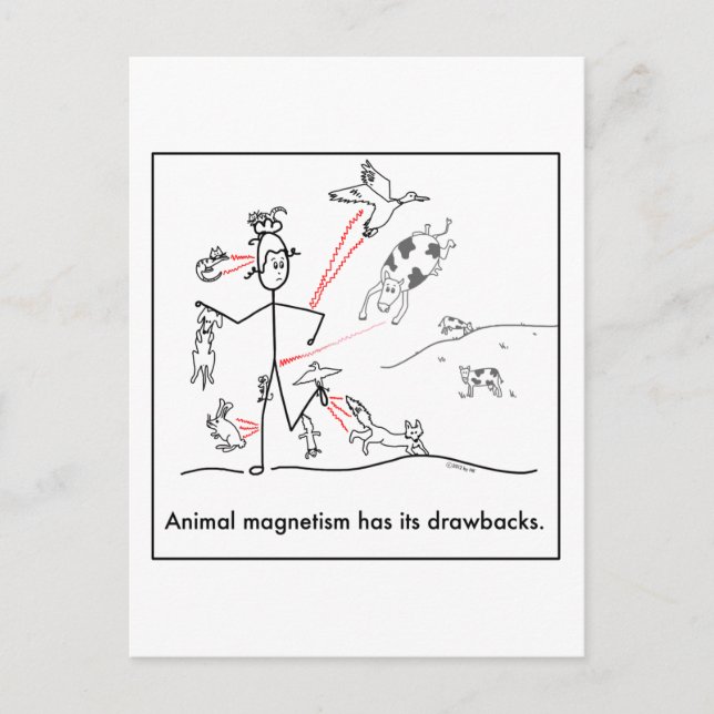 Magnétisme animal : cartes postales (Devant)