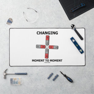 Magnetismus-Spaß von Moment zu Moment ändern Schreibtischunterlage