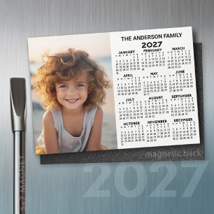 Magnetkalender - Foto Volljährig anzeigen Modern Magnetkarte
