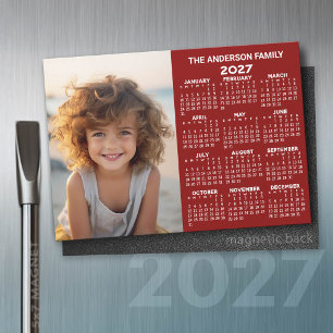 Magnetkalender - Foto Volljährig anzeigen Modern Magnetkarte