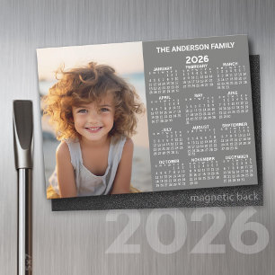 Magnetkalender - Foto Volljährig anzeigen Modern Magnetkarte