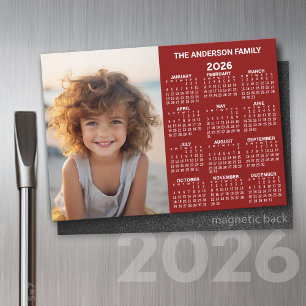 Magnetkalender - Foto Volljährig anzeigen Modern Magnetkarte